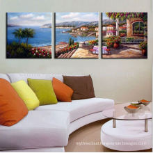 3 panels modern decorative canvas printing for sale